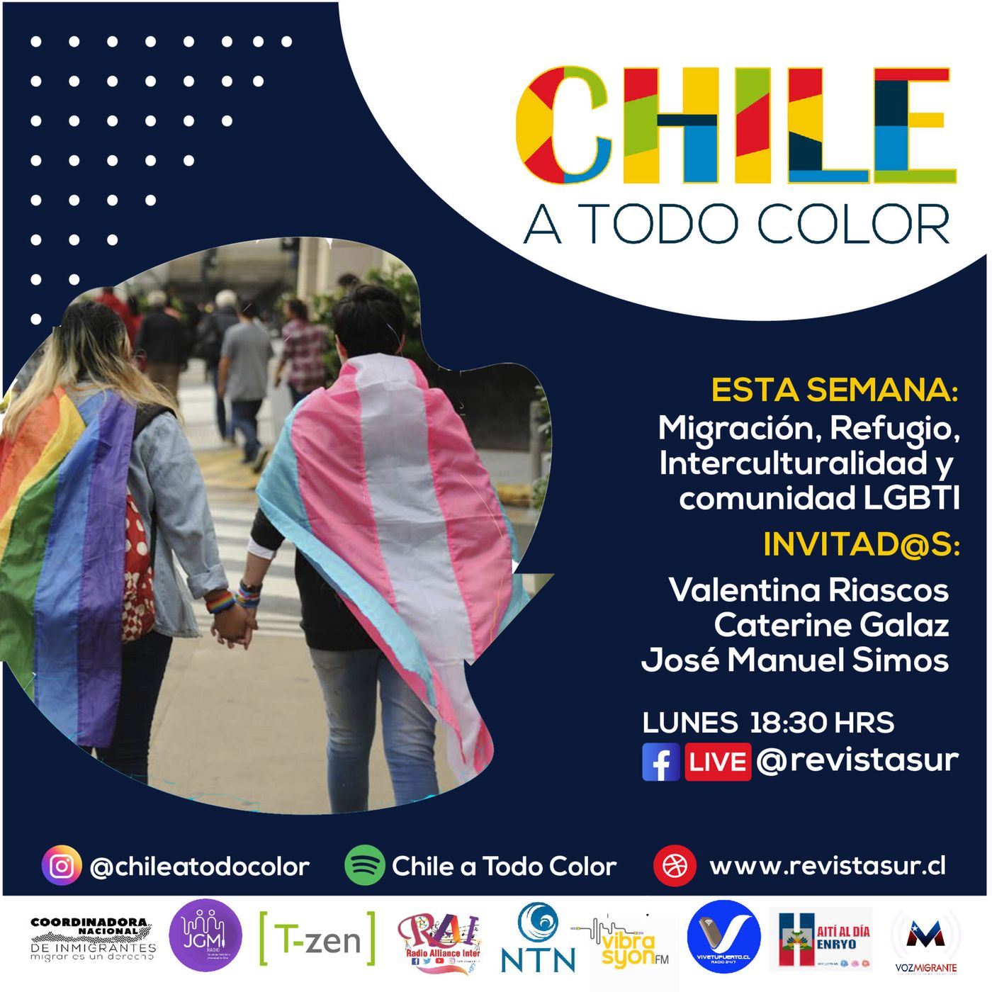 Chile a Todo Color: Migración, Refugio, Interculturalidad y  comunidad LGBTI episode artwork