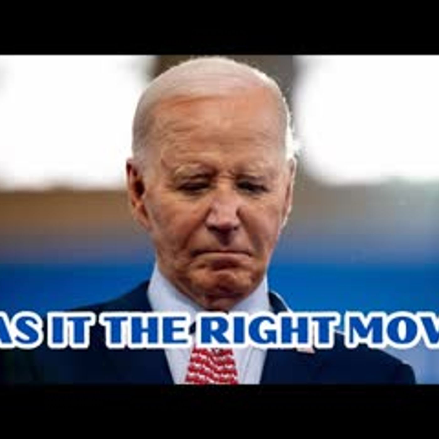 LIVE SHOW Joe Biden DROPS OUT! We get your reaction. Plus a BIG ANNOUNCEMENT episode artwork