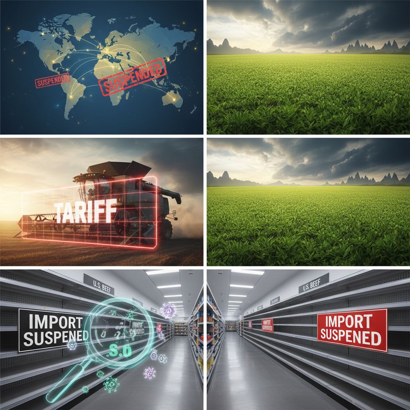 Suspension Agricultural Imports