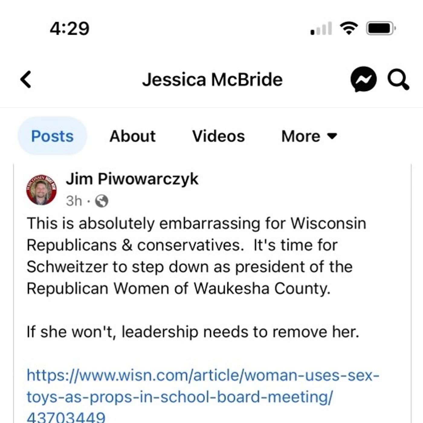 Wisconsin Right Now Continues their attack on Women and goes after Fellow Conservatives Ali Schweitzer and Adrianne Melby episode artwork