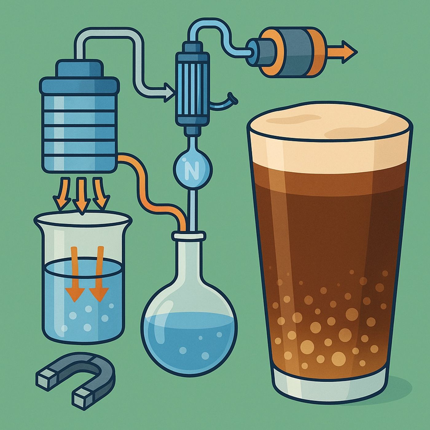 تسييل النيتروجين من الهواء وصناعة القهوة
