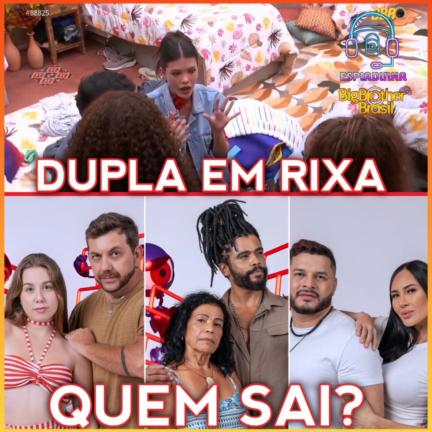 Quem SAI, Edilberto e Raissa, Marcelo e Arleane ou Diogo e Vilma? + Mateus e Vitoria TRETAM | BBB 25