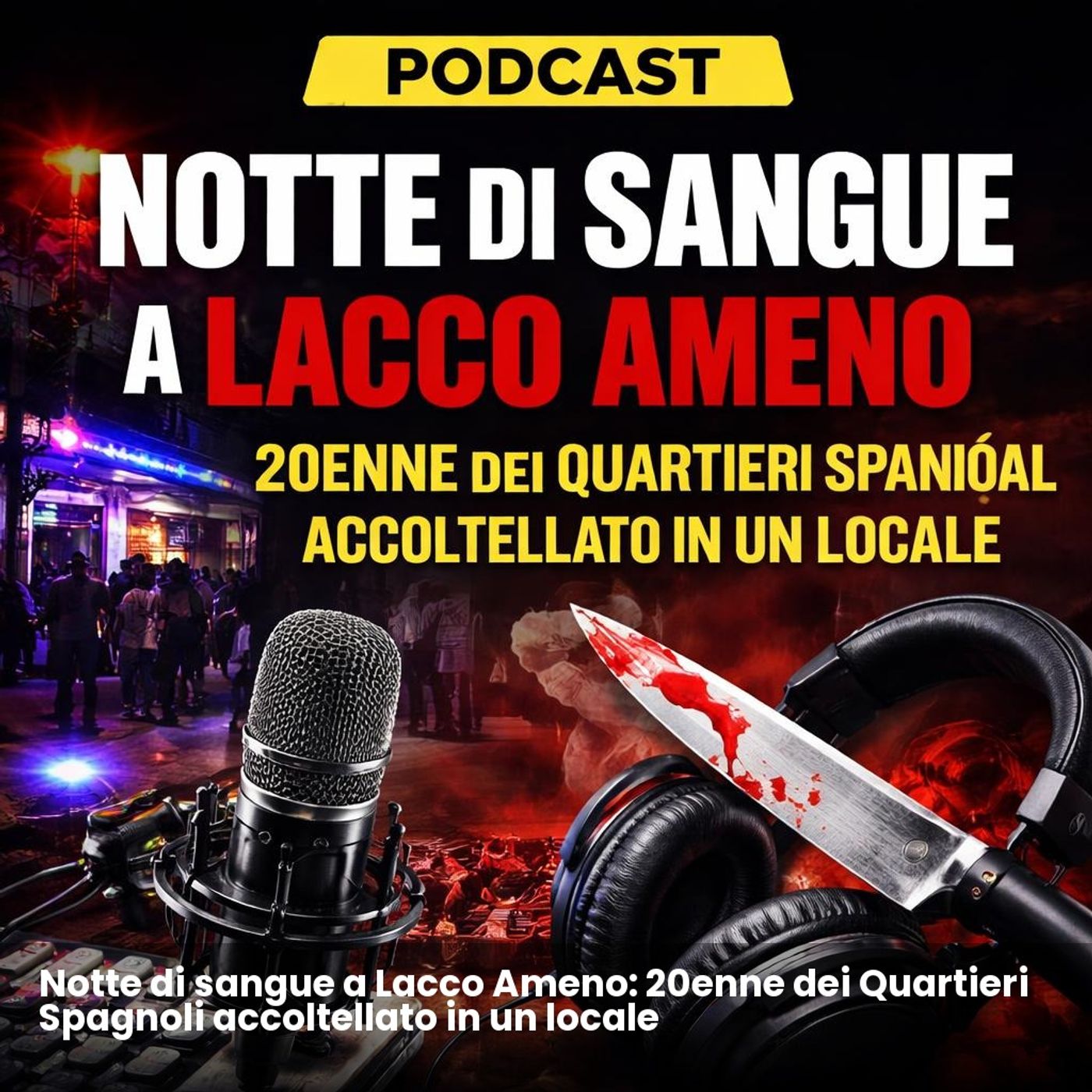 Notte di sangue a Lacco Ameno: 20enne dei Quartieri Spagnoli accoltellato in un locale episode artwork
