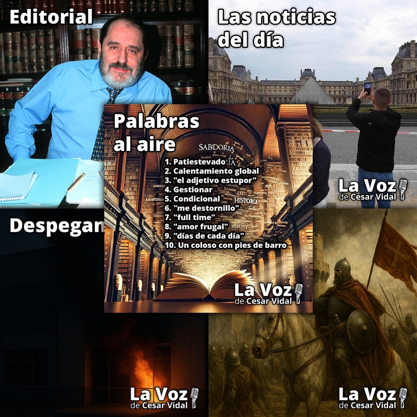 Programa Completo de La Voz de César Vidal - 20/10/25 episode artwork