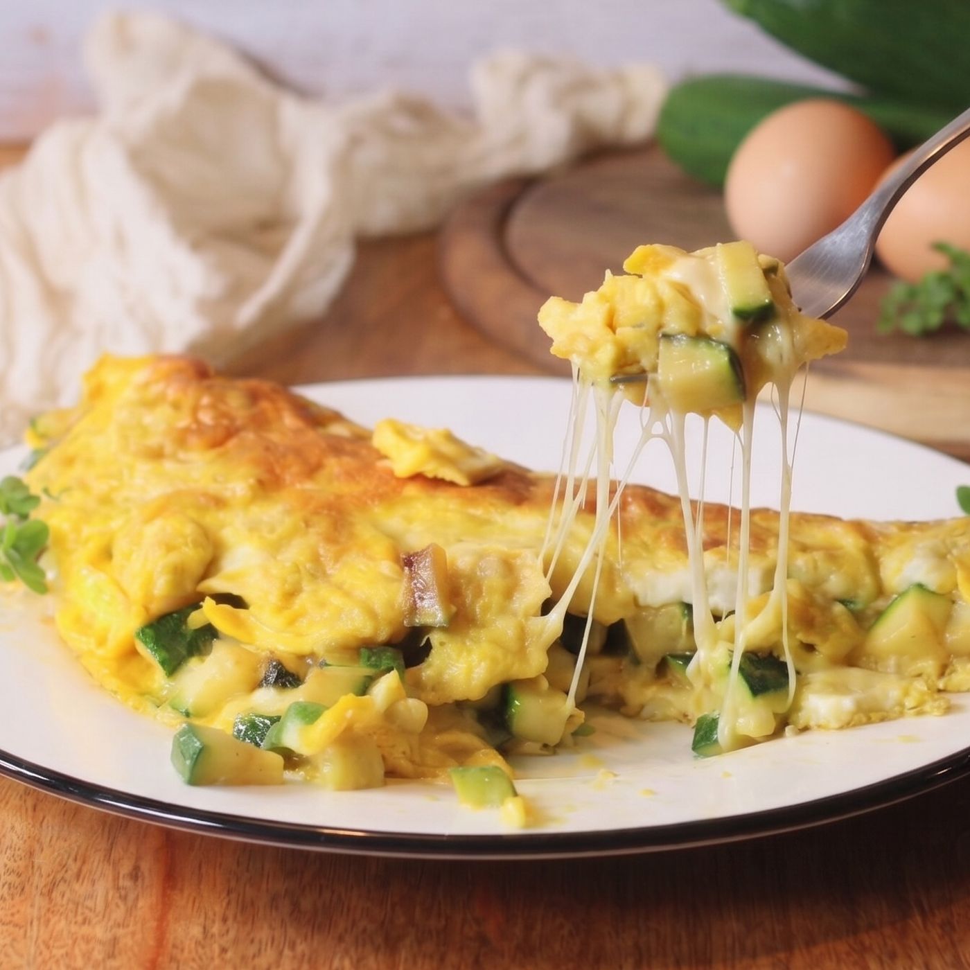 Frittata a portafoglio in padella: la ricetta facile, filante e saporita con zucchine episode artwork