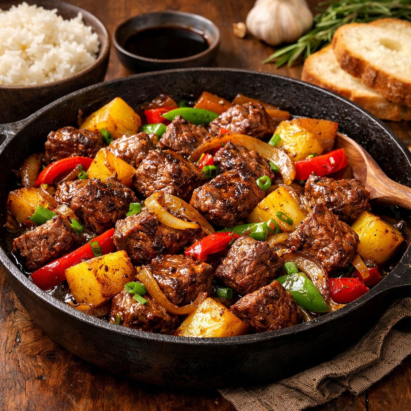 Gourmet Pan-Seared Steak and Vegetable Medley episode artwork