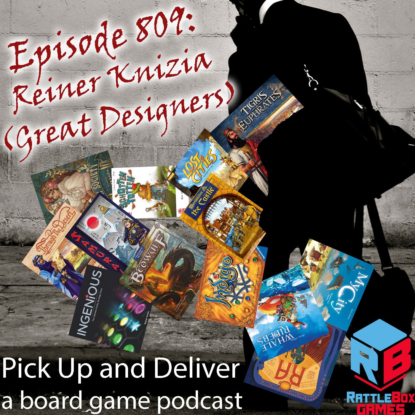 Reiner Knizia (Great Designers) episode artwork