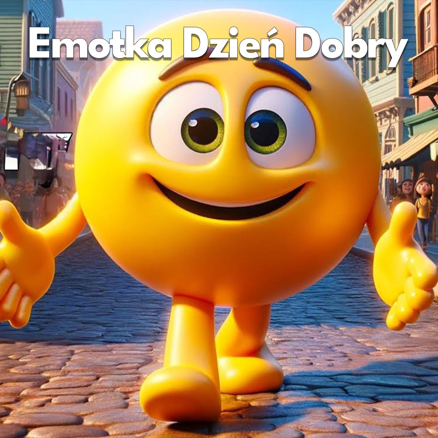 Emotka Dzień Dobry 👋😊 - Tajemnica Uśmiechu