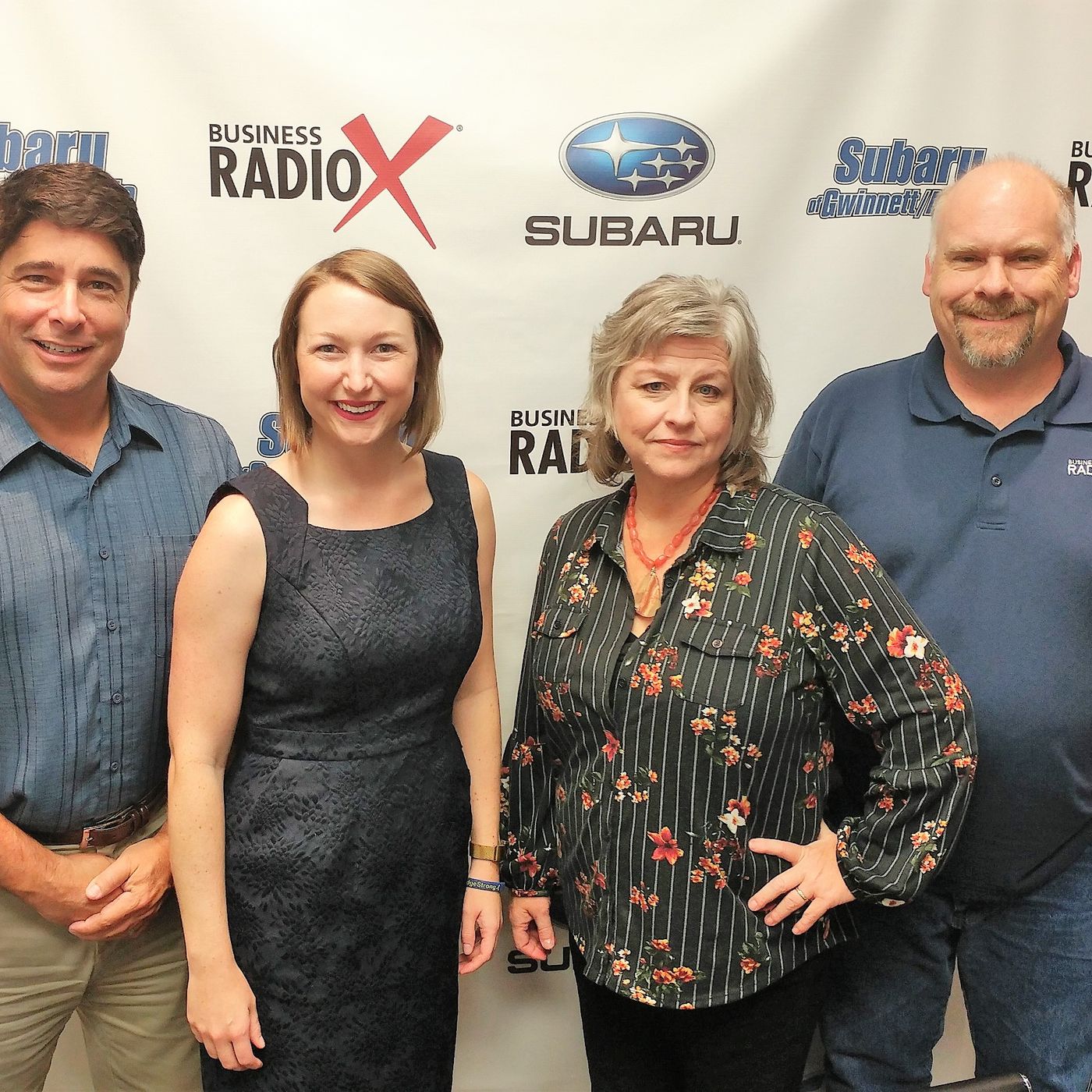Mercy Montgomery with the City of Sugar Hill and Laurie Sossa with Southern Barter Club episode artwork