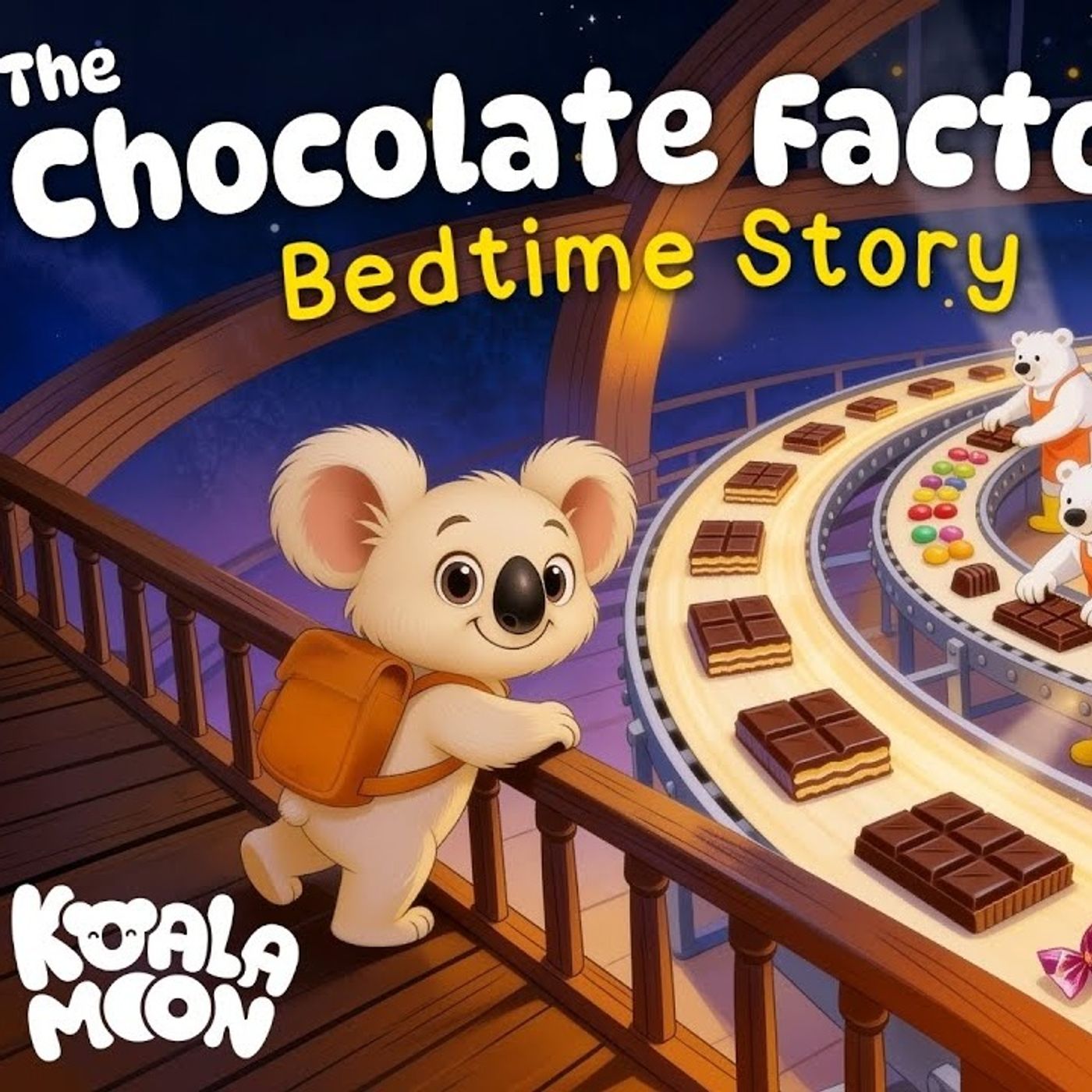 The Chocolate Factory   Short Bedtime Stories for Kids  Koko The Koala episode artwork