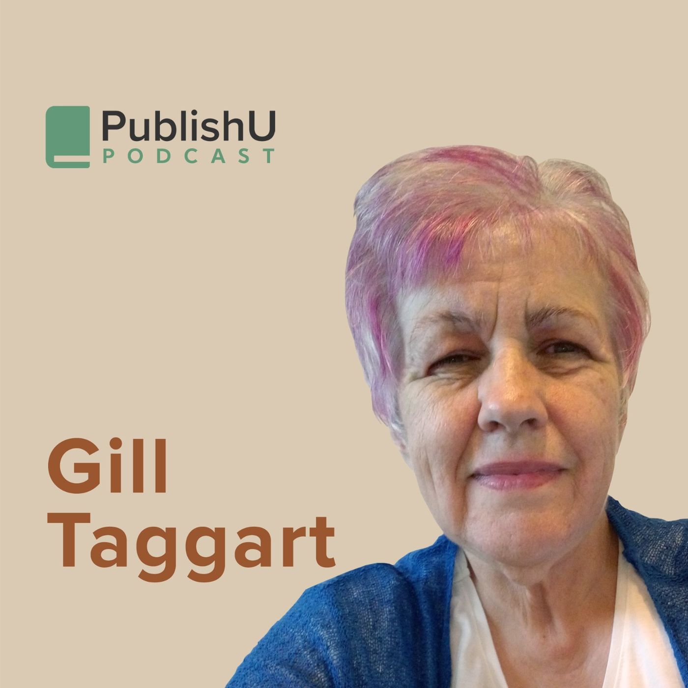 PublishU Podcast with Gill Taggart 'Incidentally' episode artwork