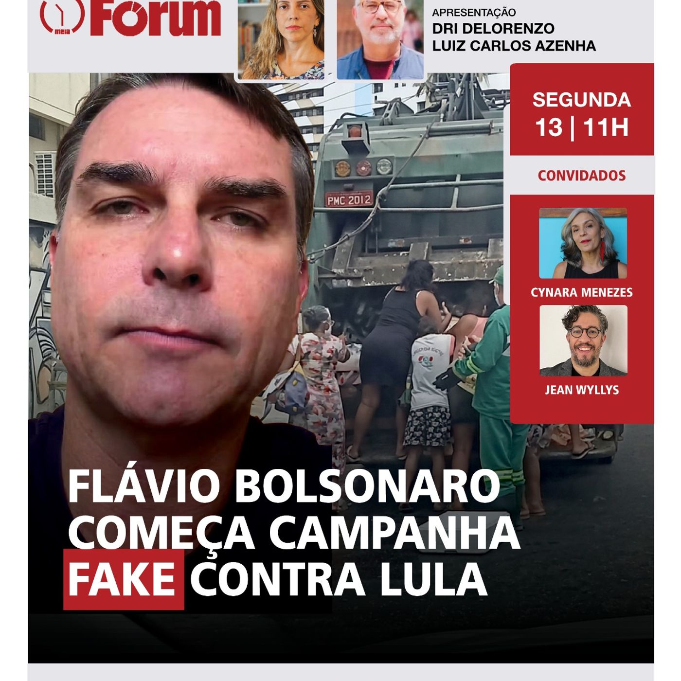 Flávio Bolsonaro desmascarado | Trump posa de Jesus | Chico Buarque emociona em Cuba | 13.04.26 episode artwork
