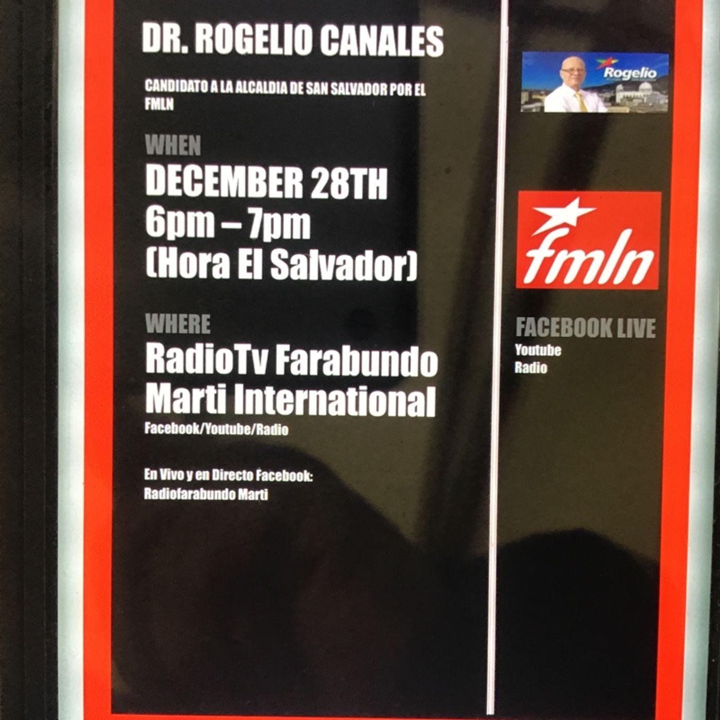 En vivo desde El Salvador