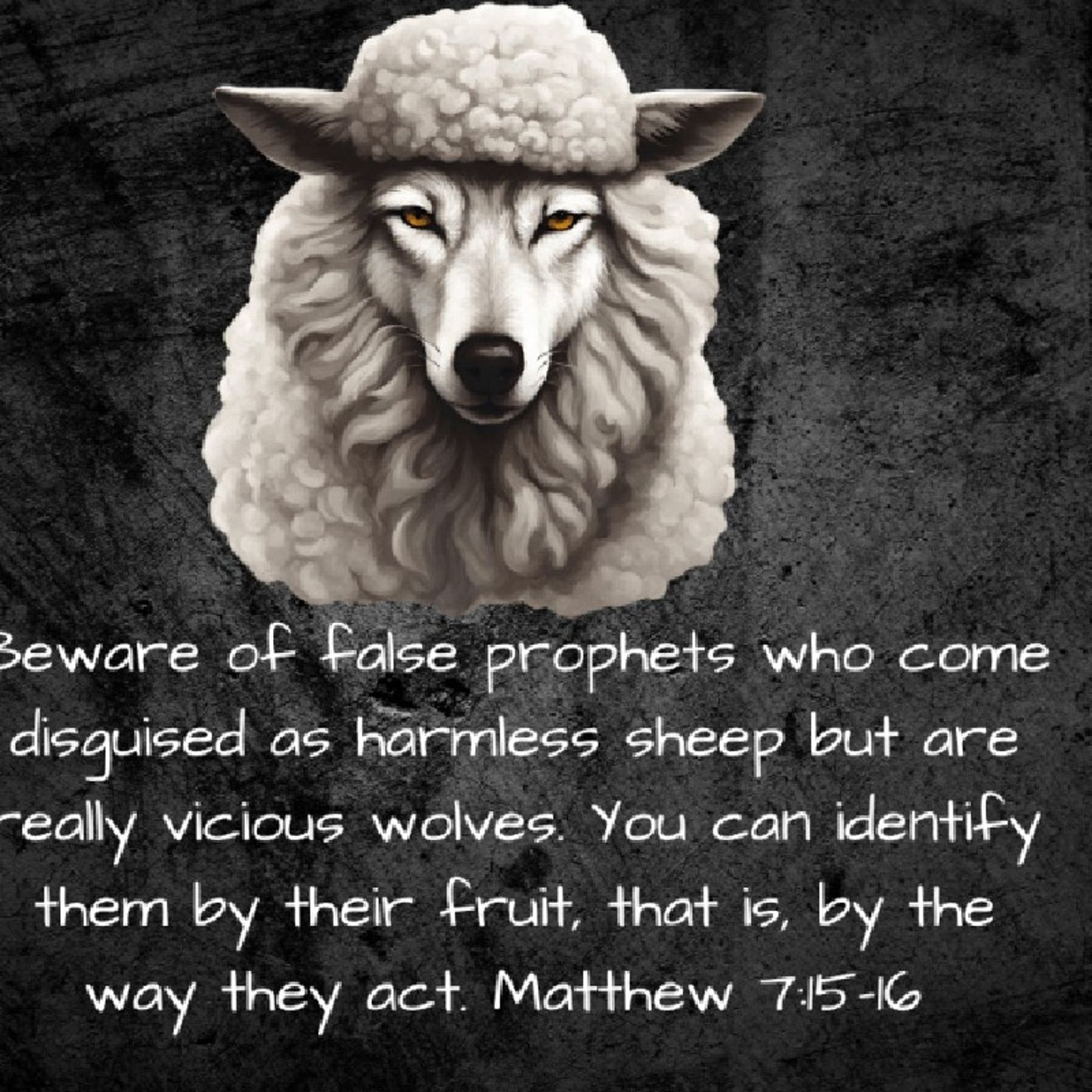 THE WOLFS CAME TO STEAL SHEEP FROM US TRUE SHEPARDS! IF U FALLOW THEM U WILL SEE HELL! episode artwork
