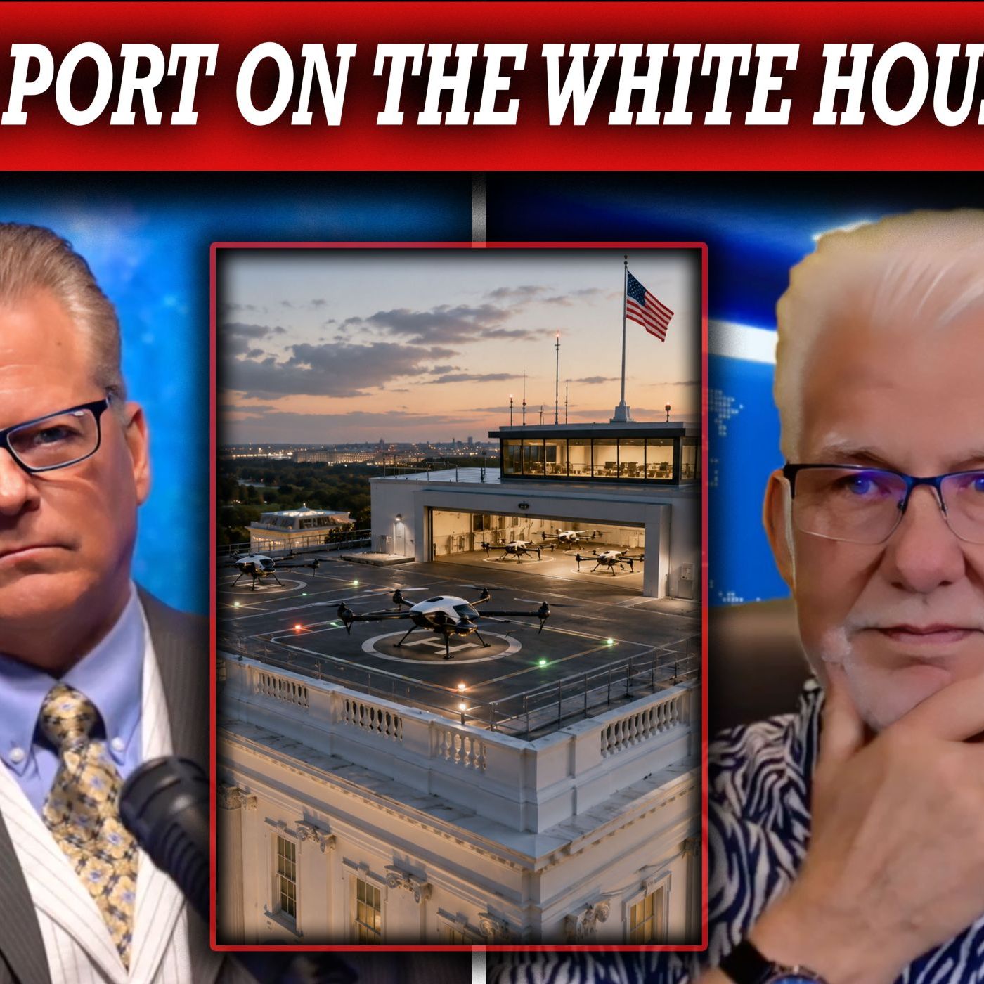 A Drone Port on the White House Roof? — What's Trump Preparing For?