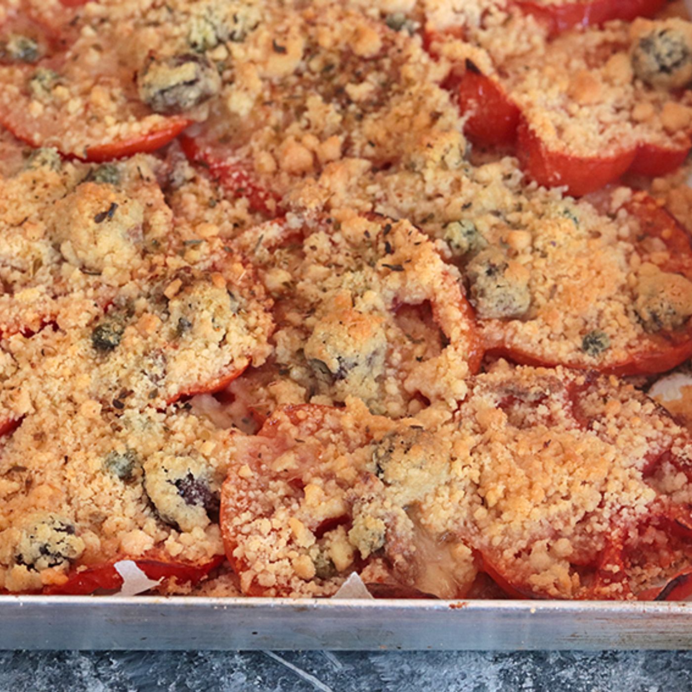 Pomodori crumble