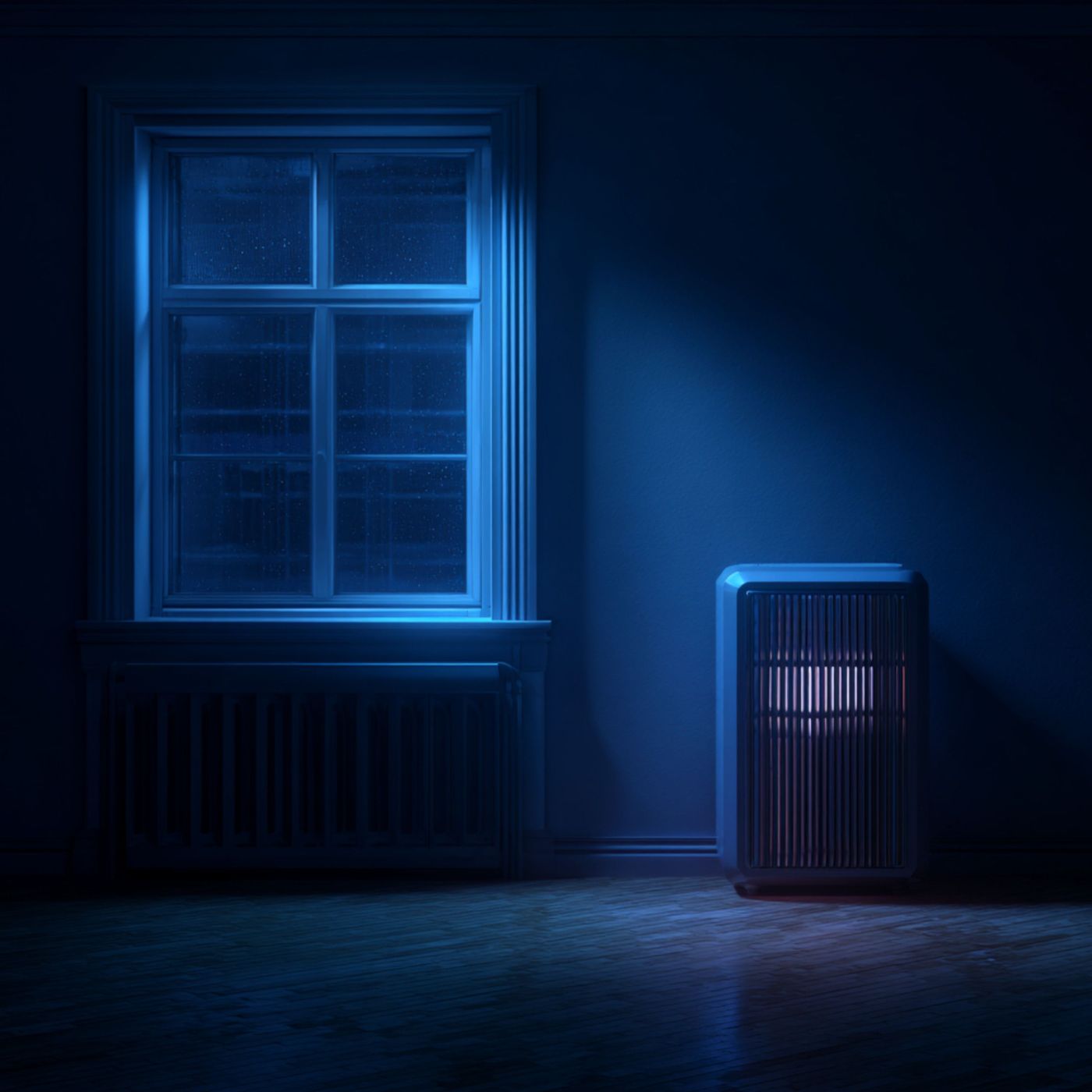 Gentle Vent Heater Noise | Cozy Constant Warm Hum