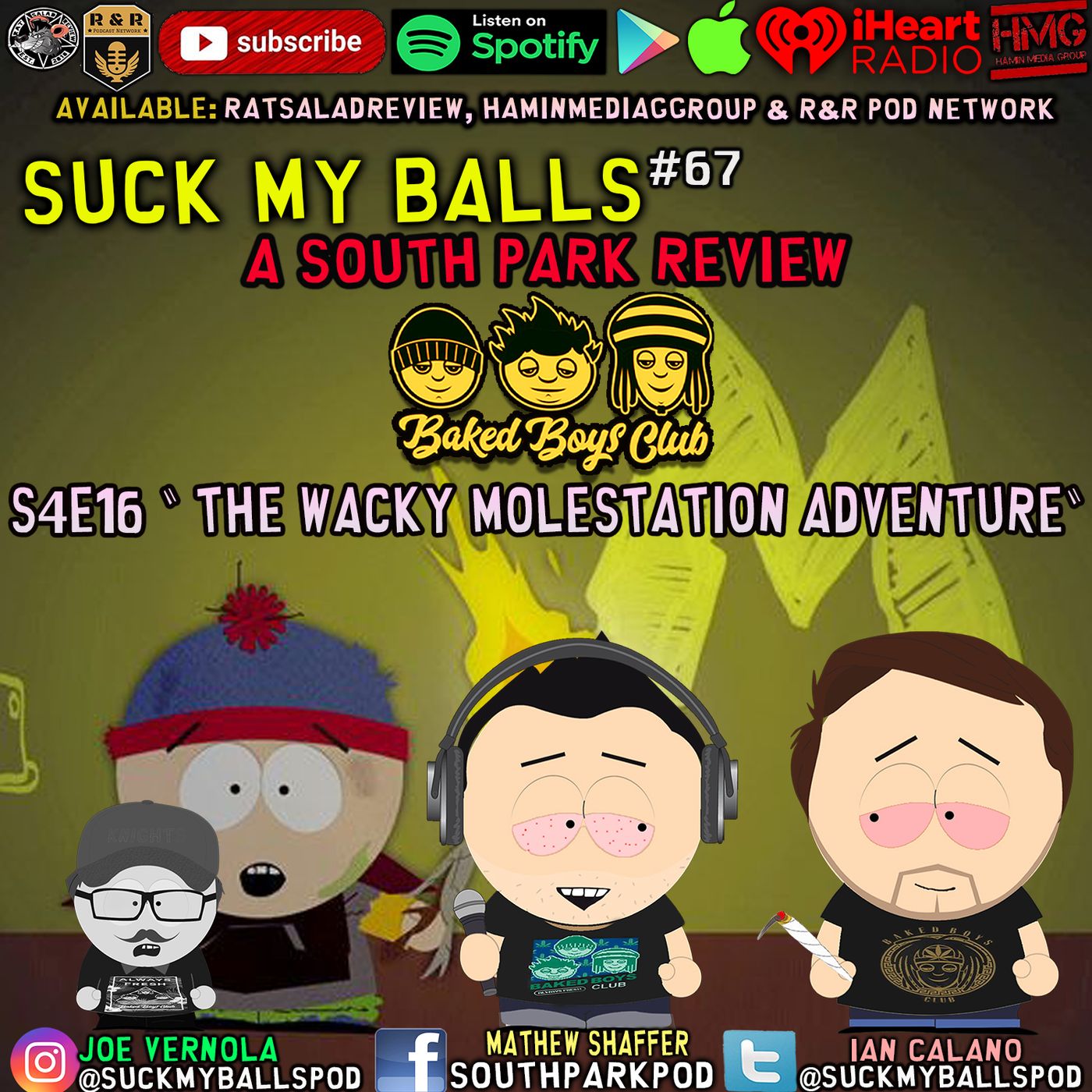 SMB #67 - S4E16 The Wacky Molestation Adventure - "Provider"