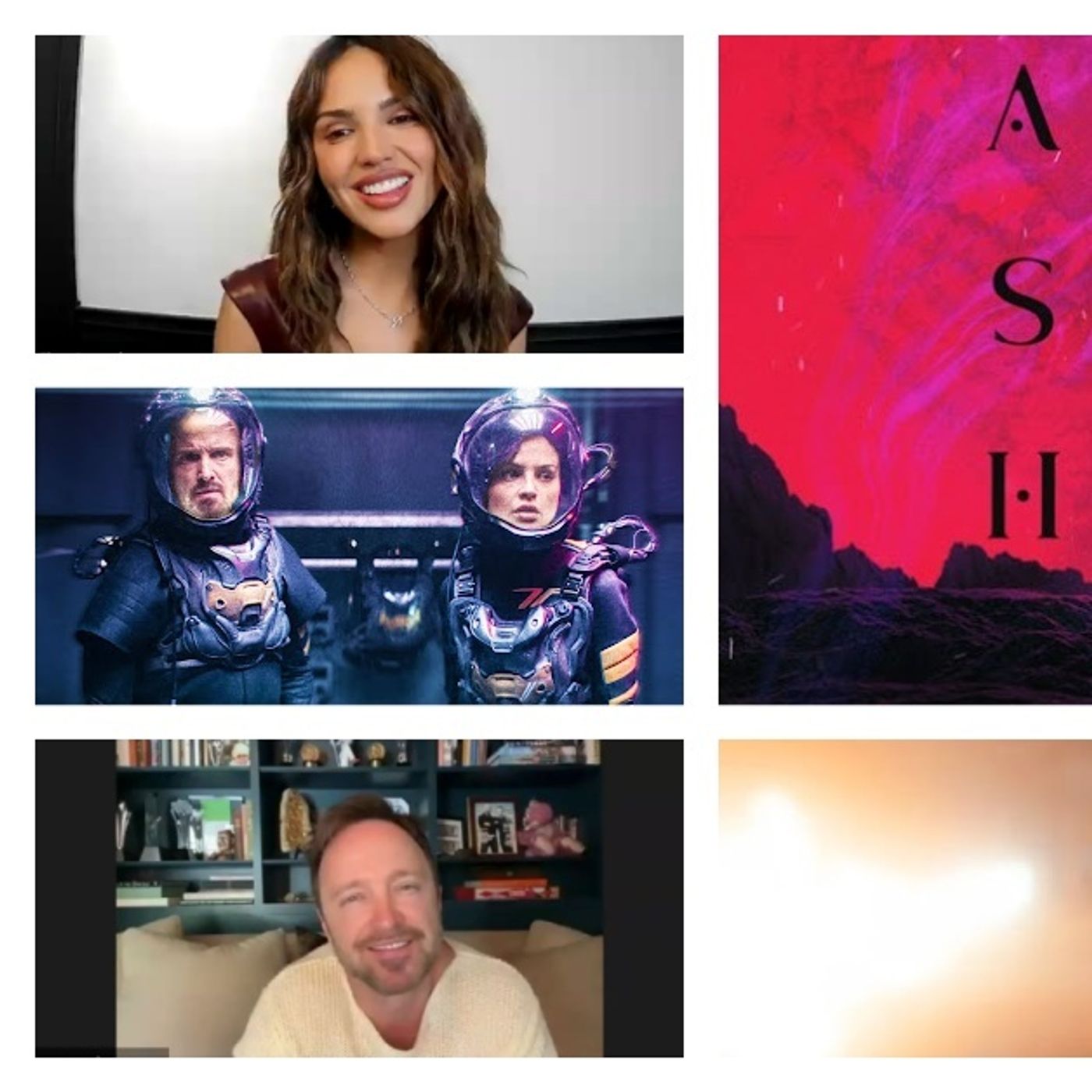Eiza González and Aaron Paul Talk Flying Lotus' Sci-Fi Horror ASH episode artwork