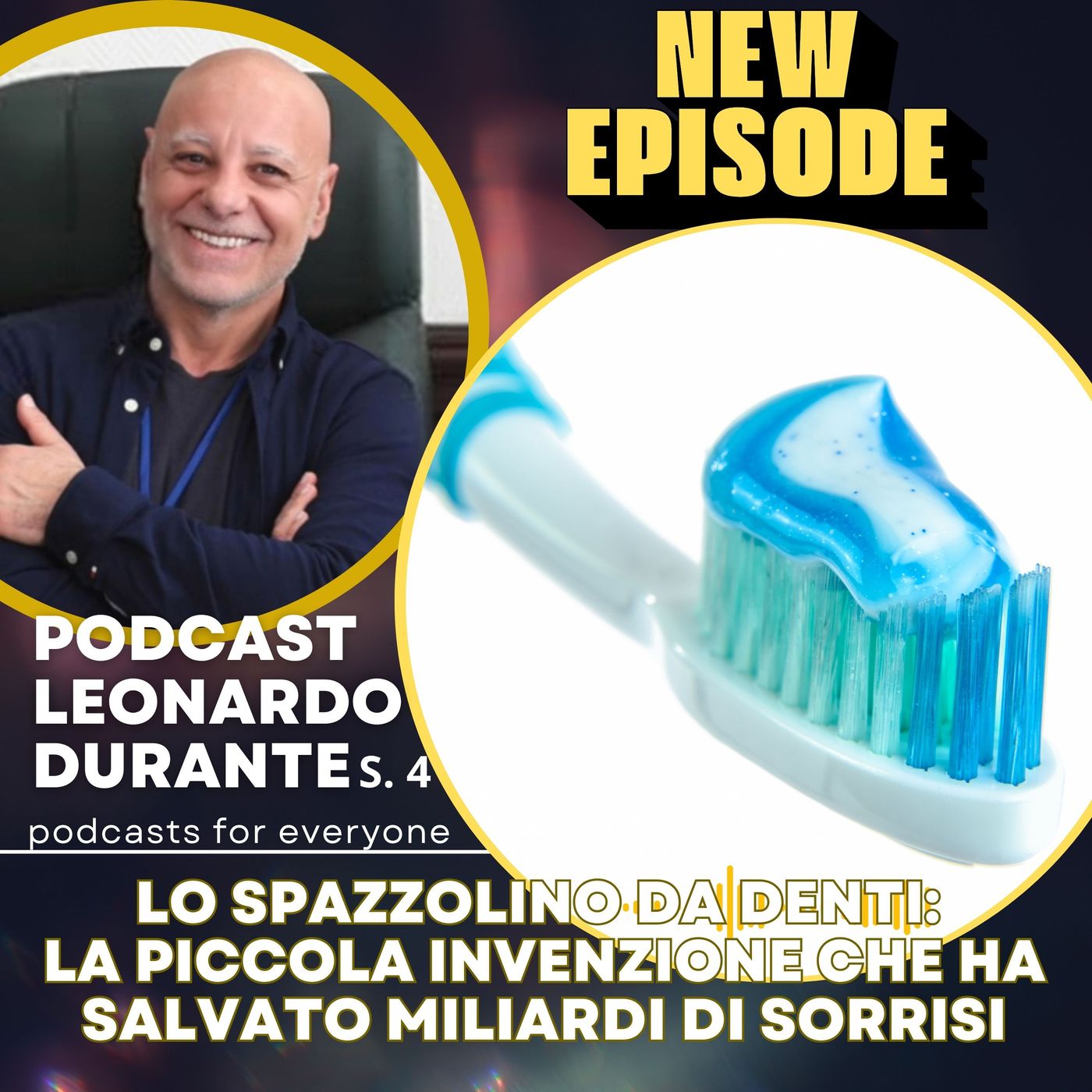 Episodio 379 dell'01/07/26. Lo spazzolino da denti: la piccola invenzione che ha salvato miliardi di sorrisi. episode artwork