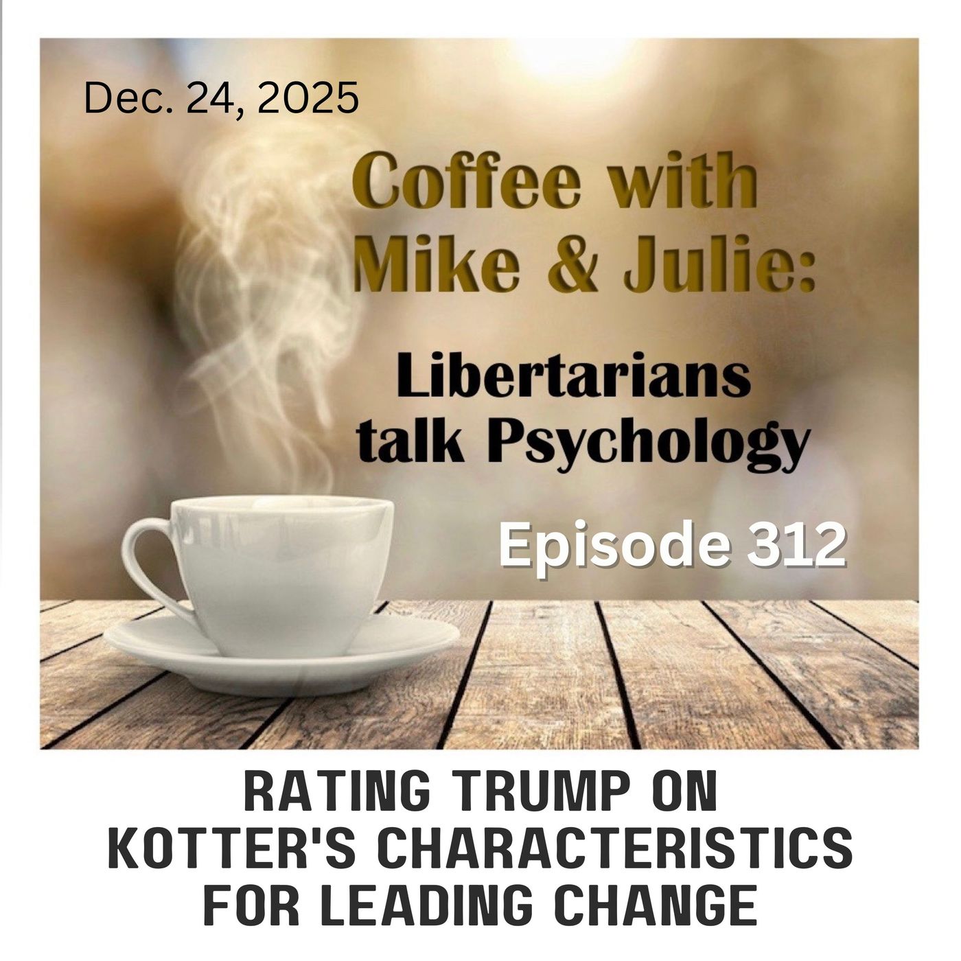 Rating Trump on Kotter's Characteristics for Leading Change (ep 312) episode artwork
