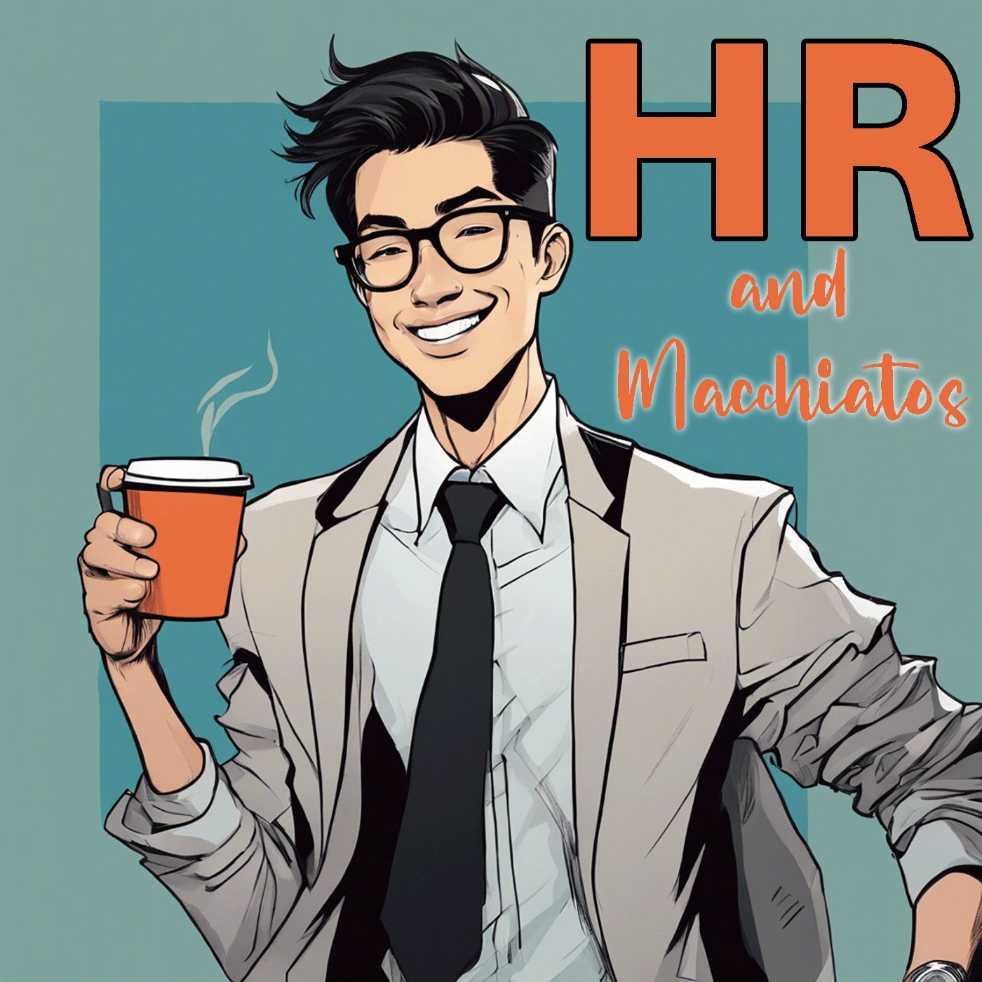 HR and Macchiatos podcast artwork