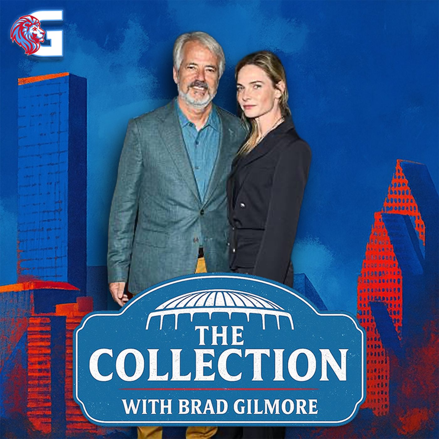 Rebecca Ferguson and Graham Yost,  "Silo" episode artwork