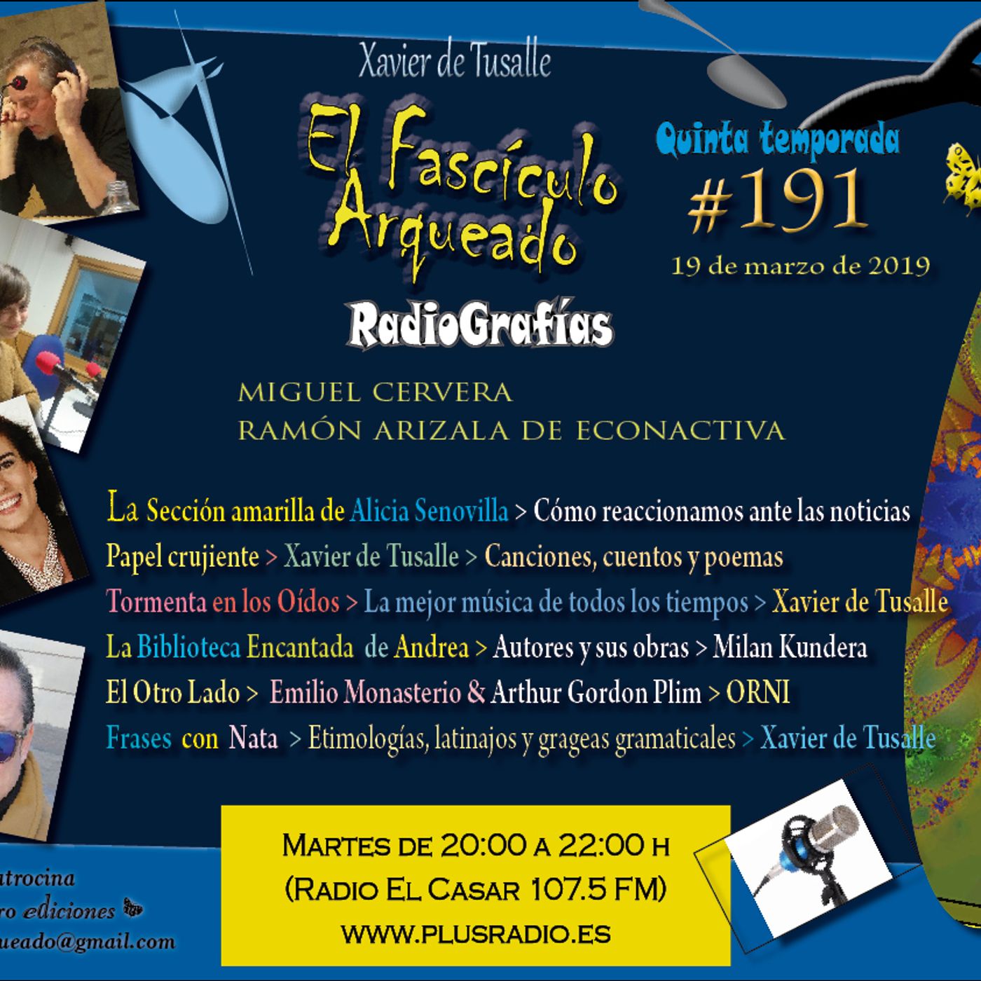 El Fascículo Arqueado - Radio & podcasting - Xavier de Tusalle