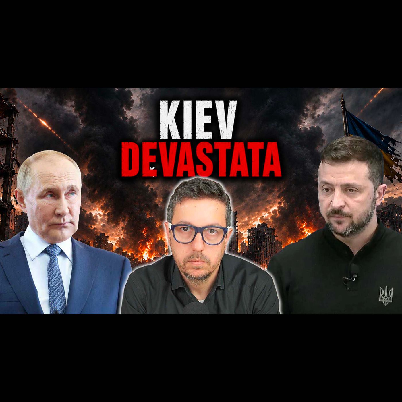KIEV SOTTO ASSEDIO | QUASI 1600 DRONI RUSSI IN 48 ORE