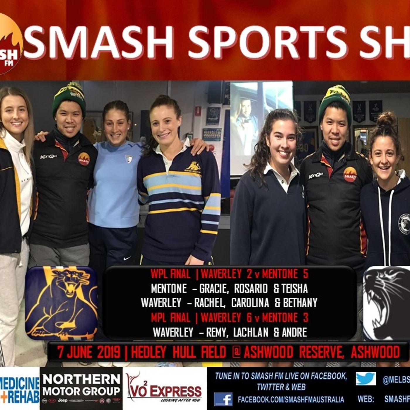 SSS: Mentone & Waverley Hockey Post Game Interviews 070619 episode artwork
