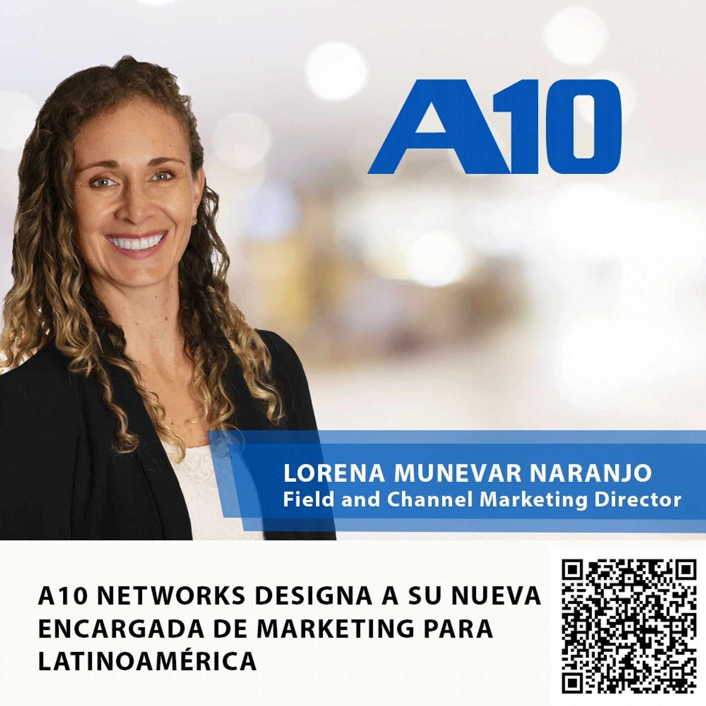 A10 NETWORKS DESIGNA A SU NUEVA ENCARGADA DE MARKETING PARA LATINOAMÉRICA episode artwork