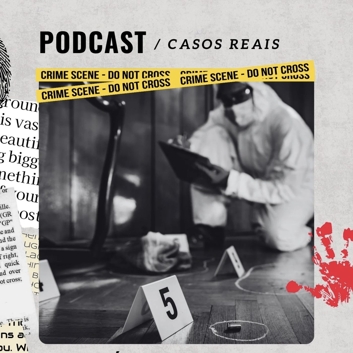 Na cena do crime podcast artwork