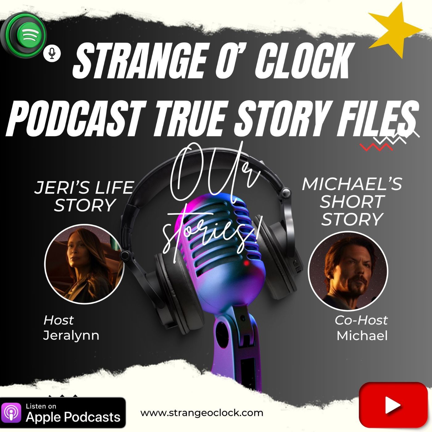 Extraordinary Personal Journeys part 2: Unveiling Our Stories-Strange O'Clock Podcast