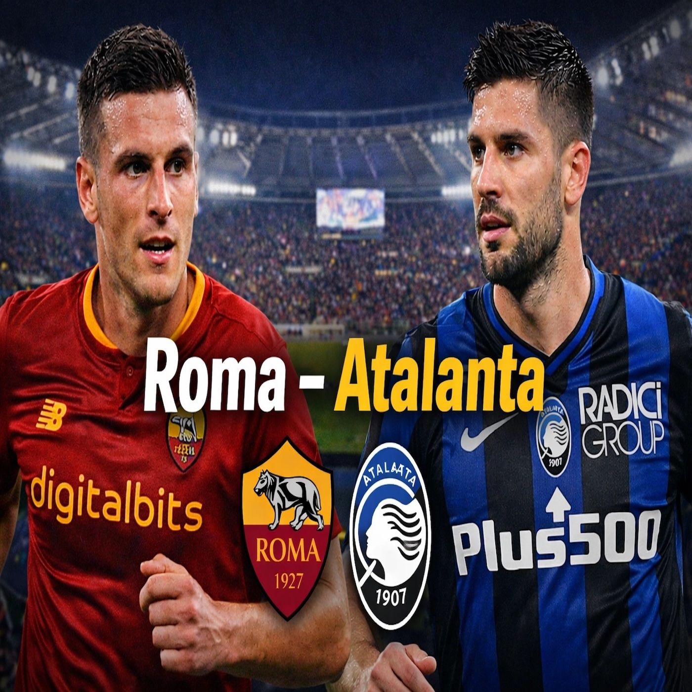 Roma-Atalanta stasera alle 20-45 episode artwork