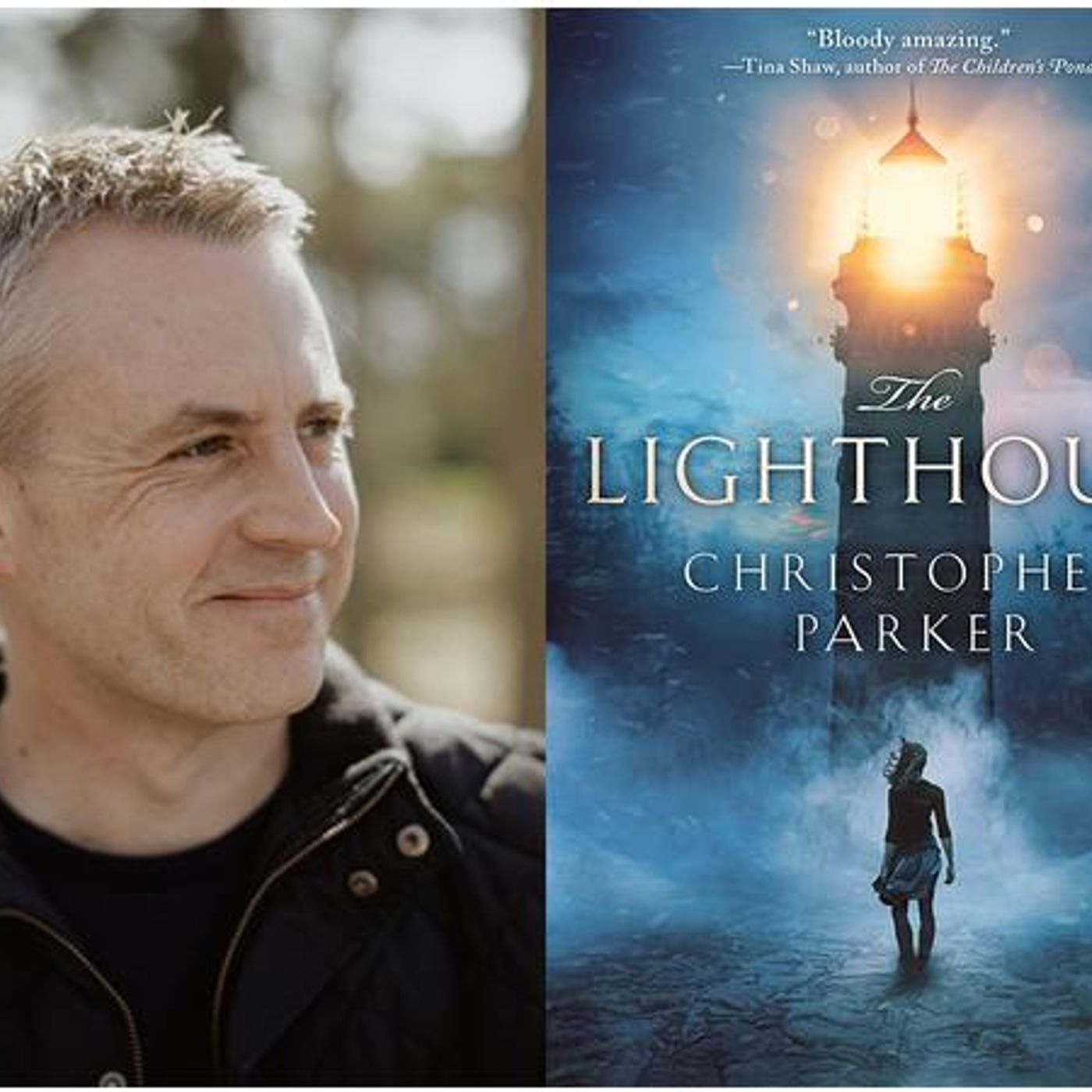 Author Christopher Parker talks #writing, #TheLighthouse on #ConversationsLIVE episode artwork
