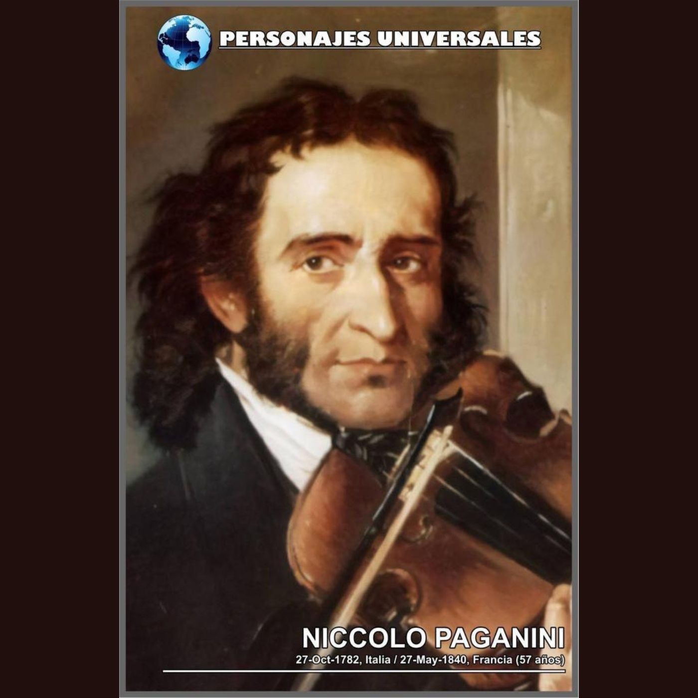 Niccolo Paganini Biografía 115 de Personajes Universales por Carlos Laya episode artwork