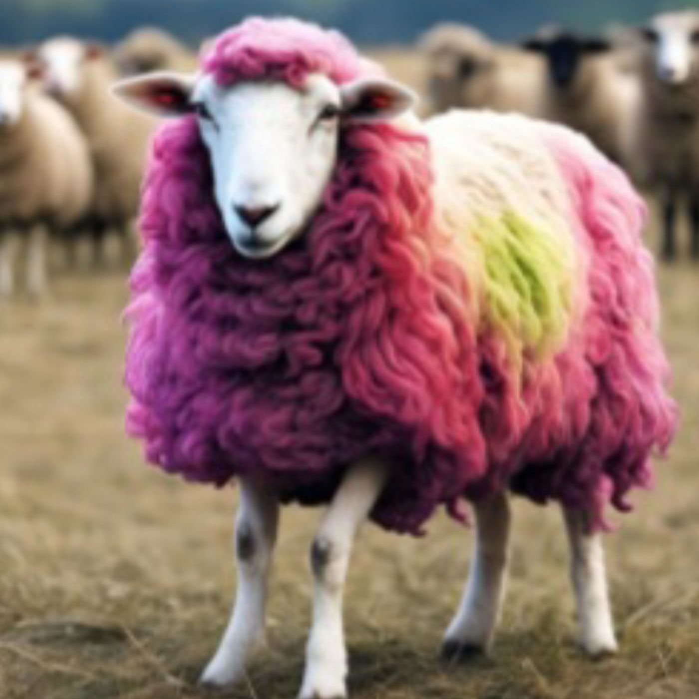 La ovejita Lola que cambia de color