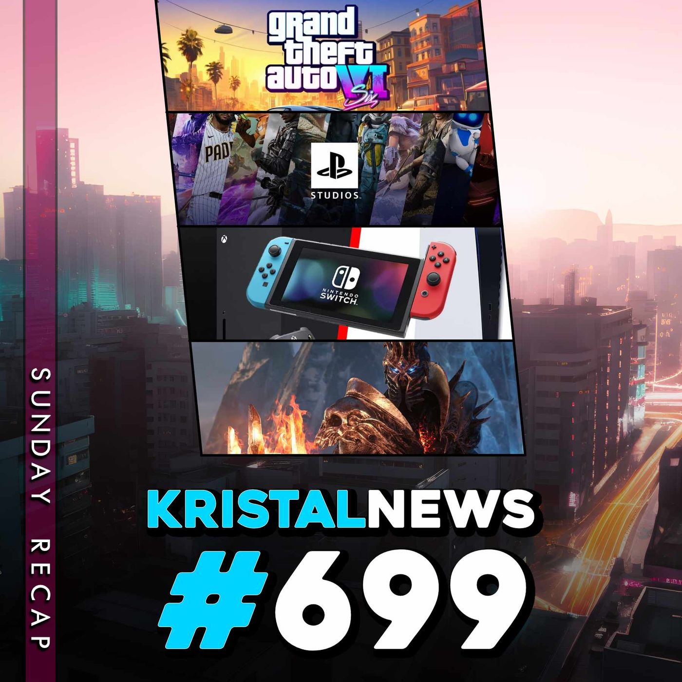 SUNDAY RECAP: GTA 6, 2024 anno di Hardware, Sony Rinvia i GAAS, World of Warcraft ▶ #KristalNews 692 episode artwork