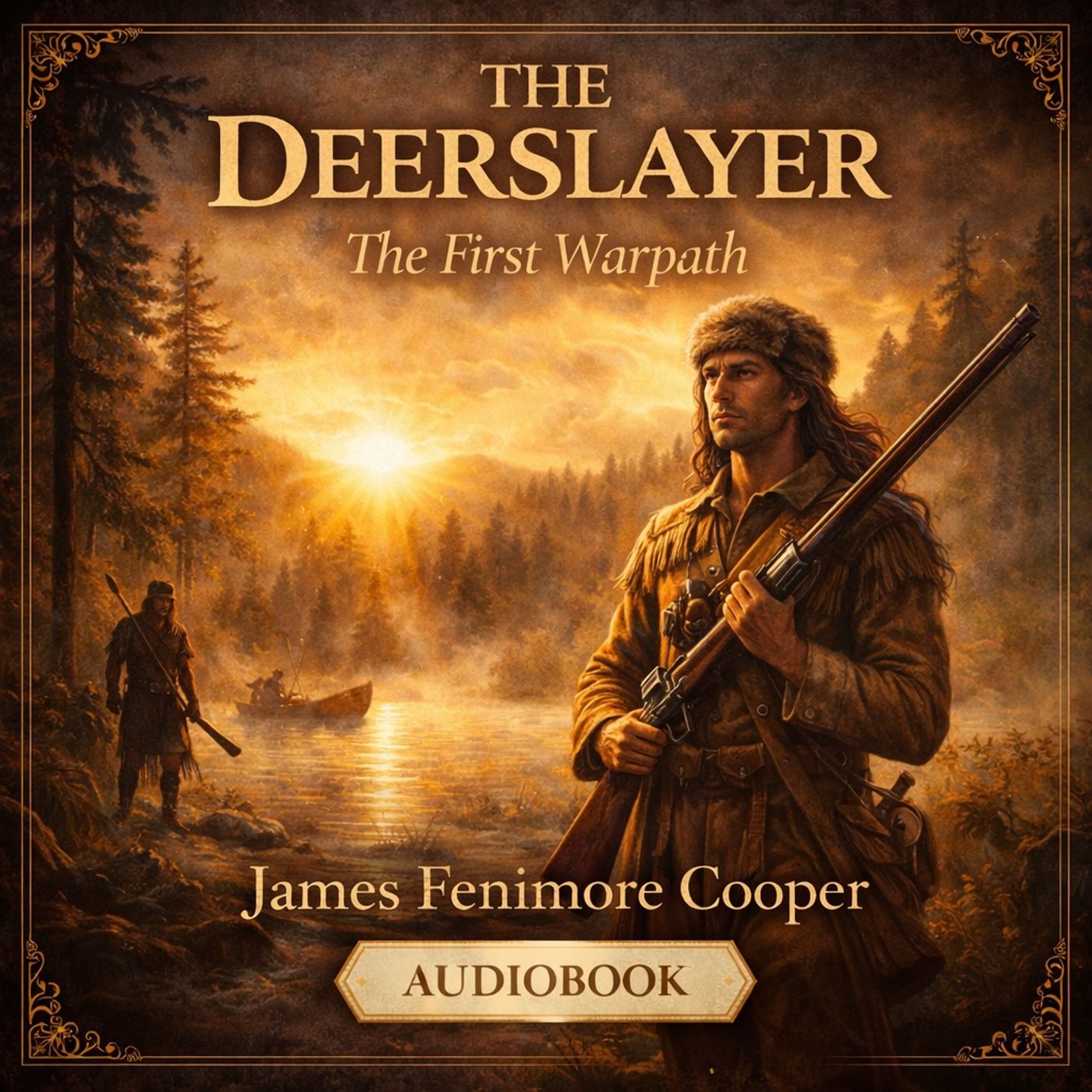 The Deerslayer (Full Audiobook) | The First Warpath | Frontier Honor, Courage & Faith | J.F. Cooper Part 1