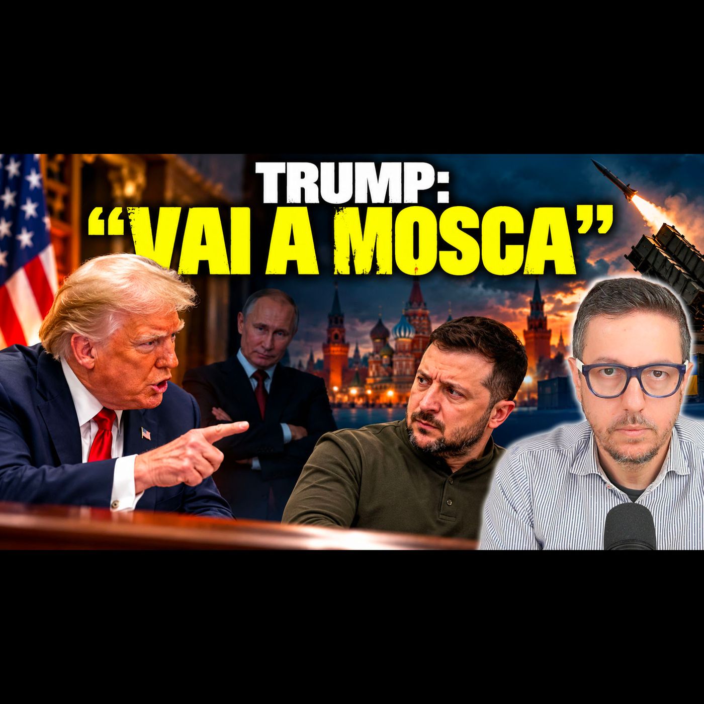 TRUMP MANDA ZELENSKY A MOSCA? | E RISBLOCCA (FORSE) I PATRIOT episode artwork