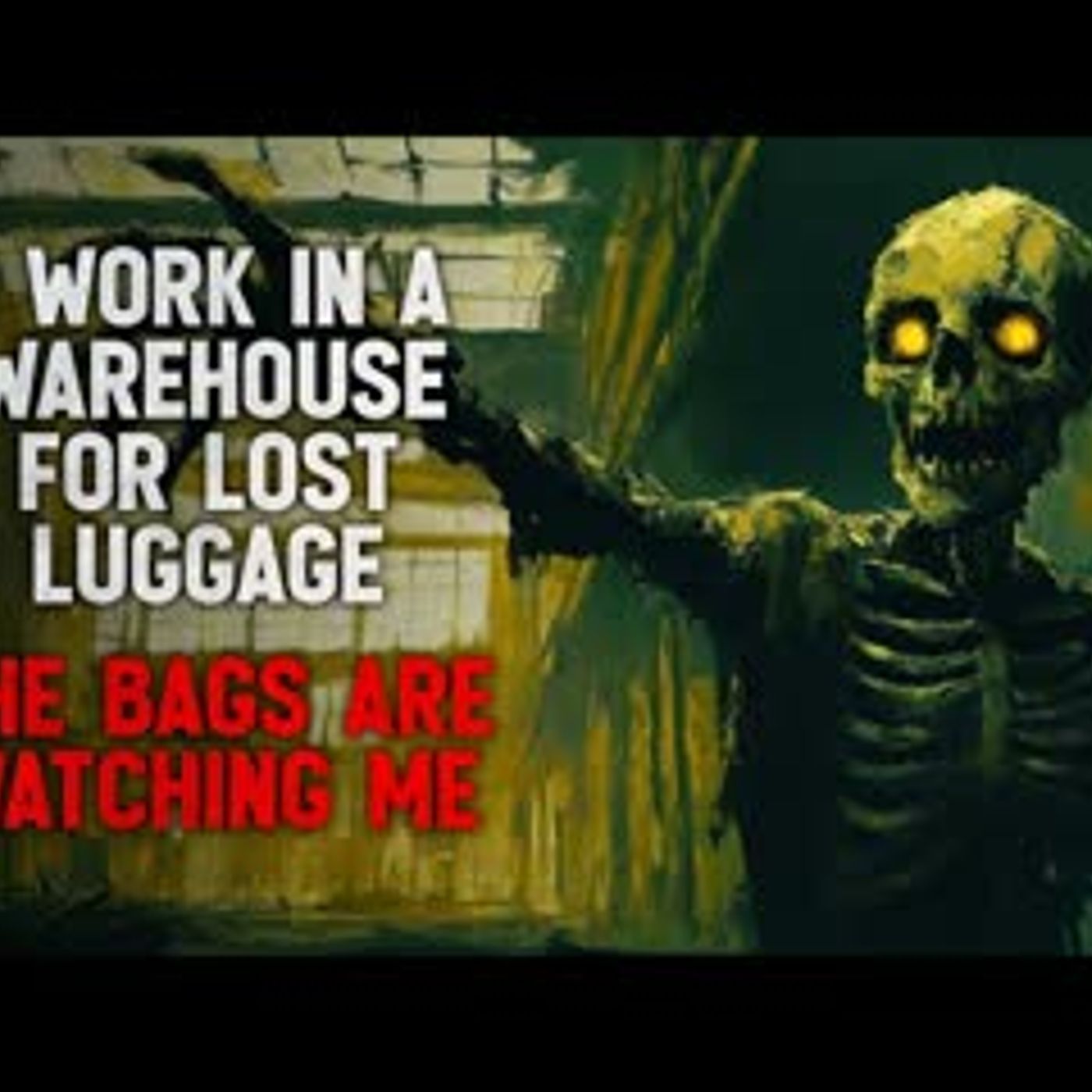 "I Work in a Warehouse for Lost Luggage. The Bags Are Watching Me" Creepypasta - podcast episode cover