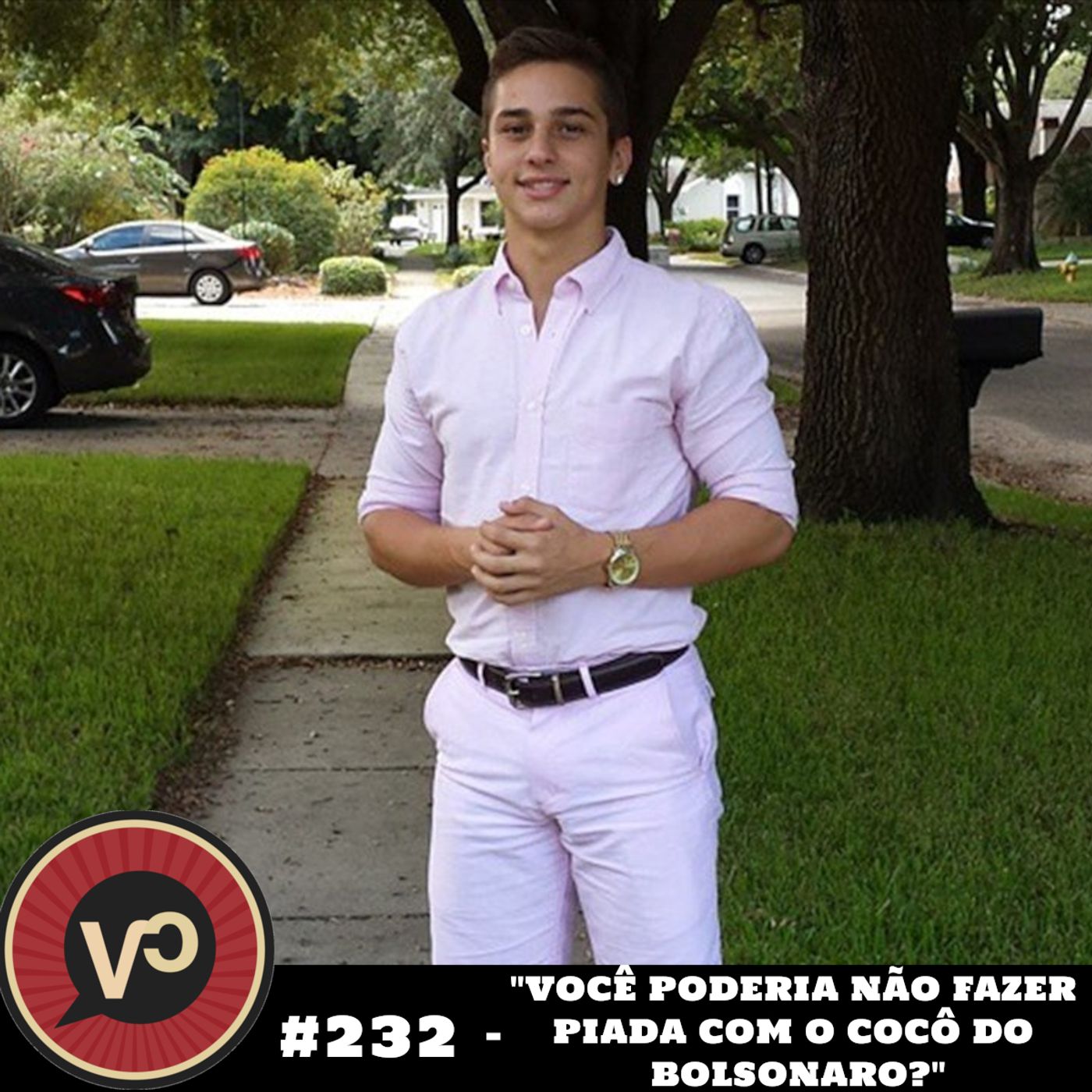 #232 - "Você poderia não fazer piada com o cocô do Bolsonaro?" episode artwork
