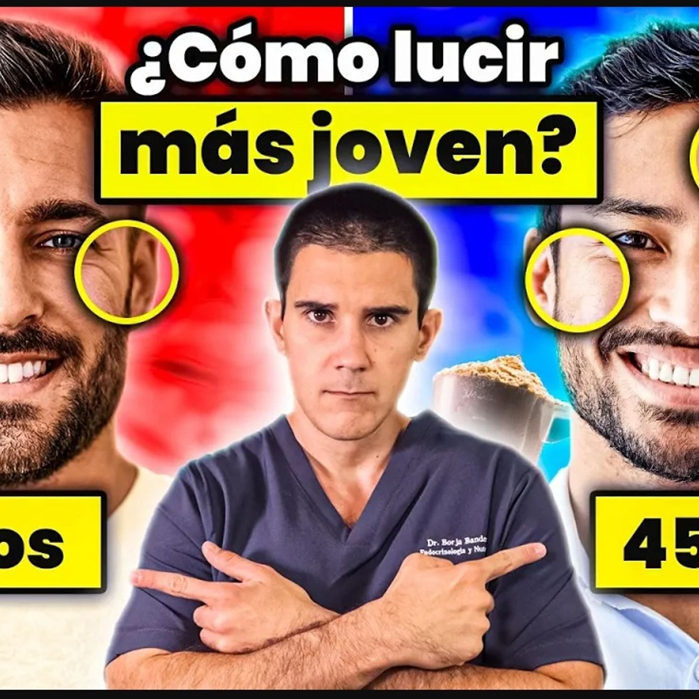 ¡JÓVEN a los 70 AÑOS!🔥Los 7 SUPLEMENTOS que SÍ funcionan para ENVEJECER MEJOR