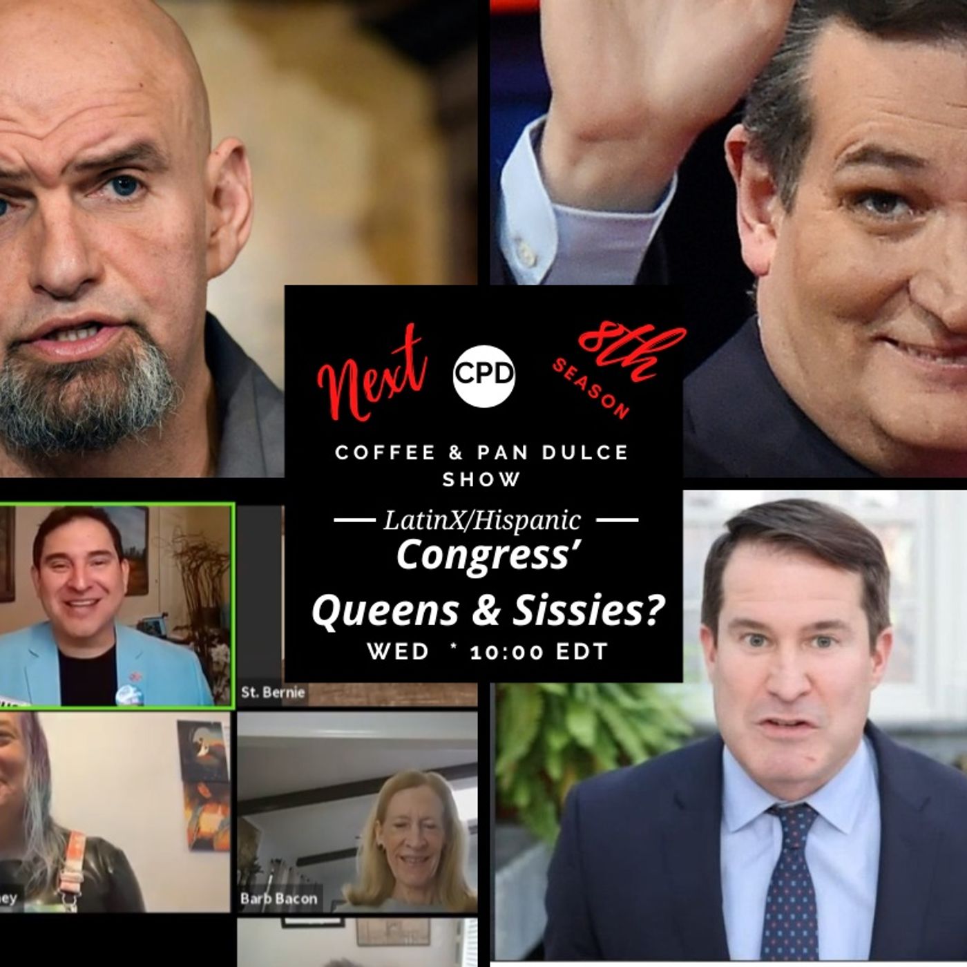 “Congress’ Queens & Sissies?”– #CPD0340-03262025 episode artwork