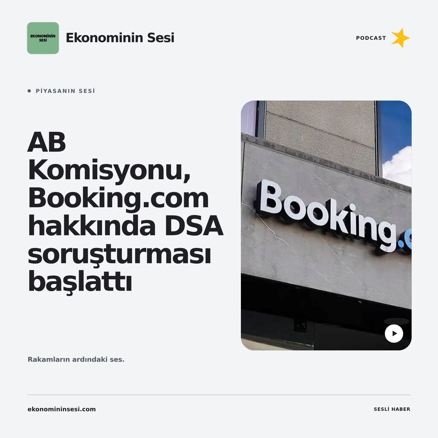 AB Komisyonu, Booking.com hakkında DSA soruşturması başlattı