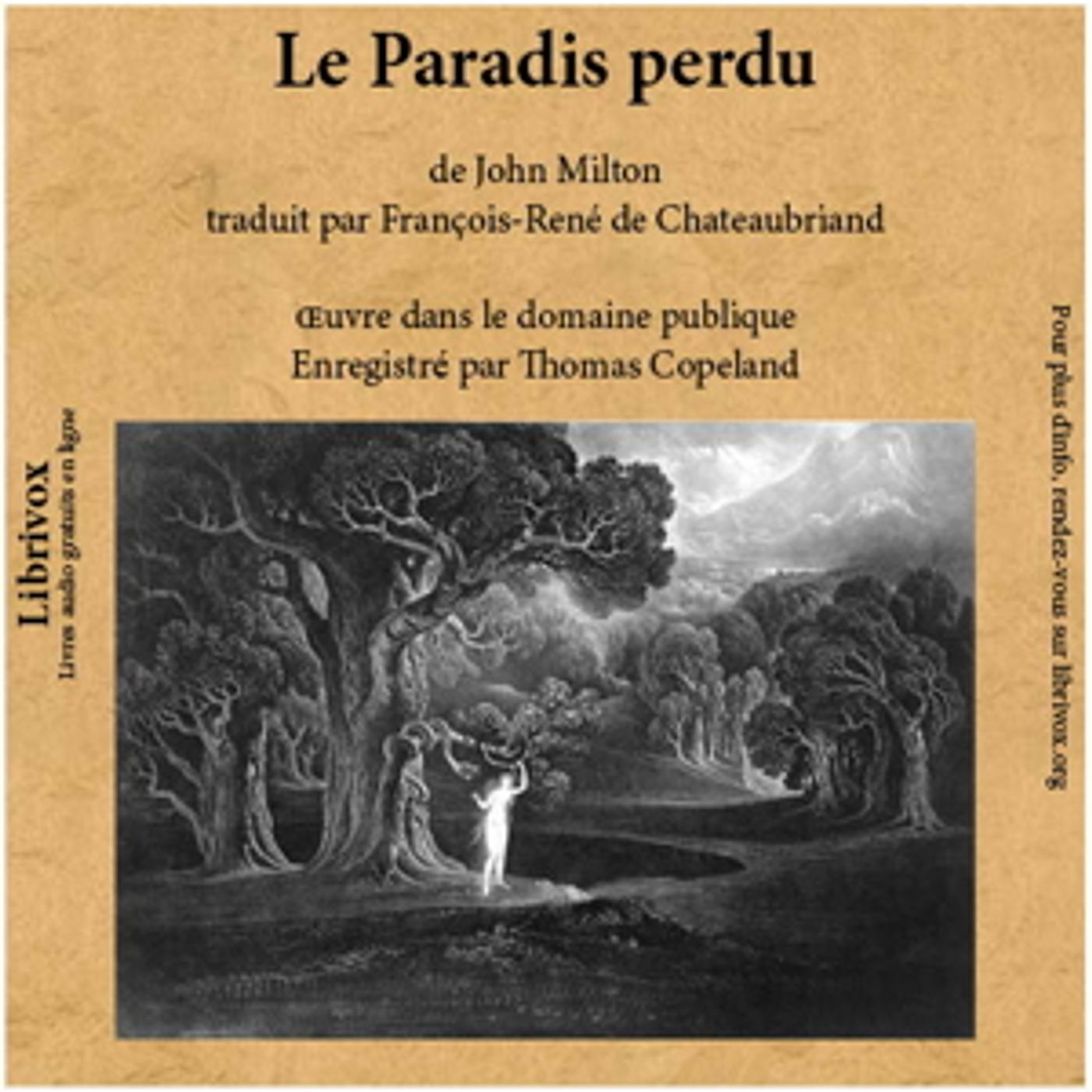 John Milton  - Le Paradis Perdu cover art