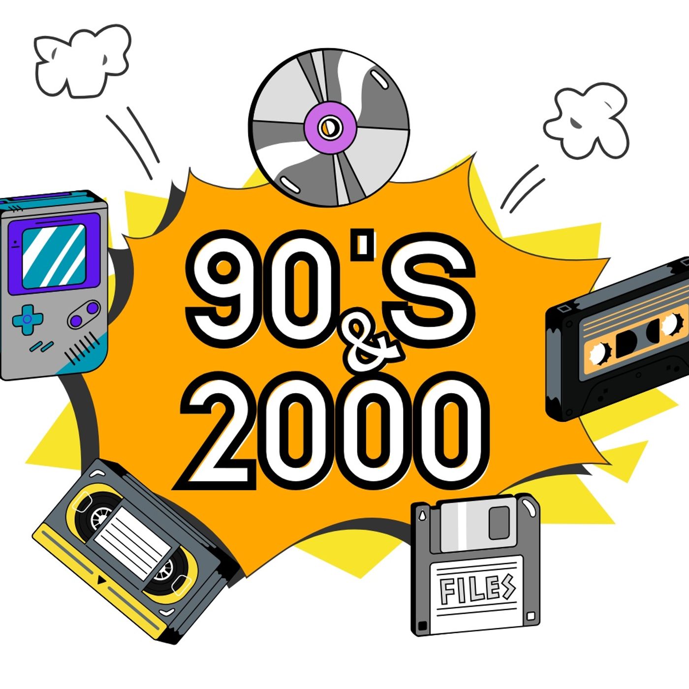 Los 90s y 2000 podcast artwork