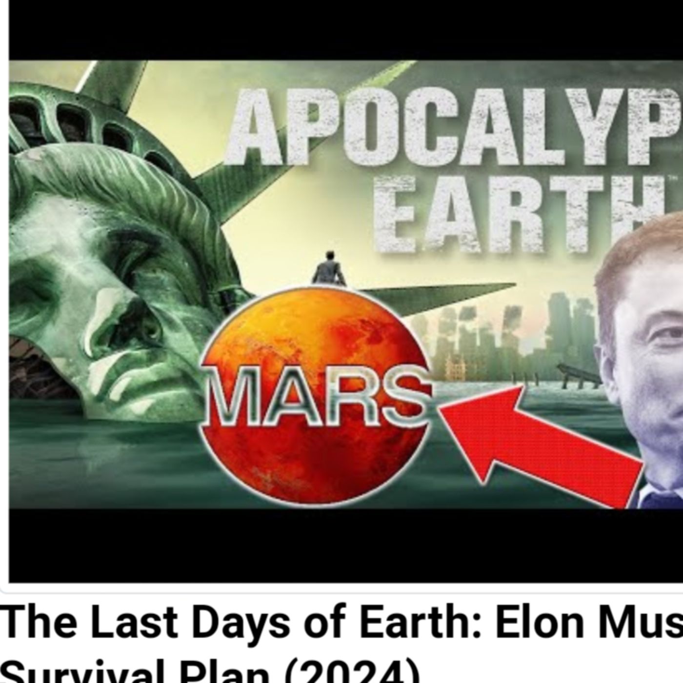 The Last Days of Earth: Elon Musk's Survival Plan (2024 episode artwork