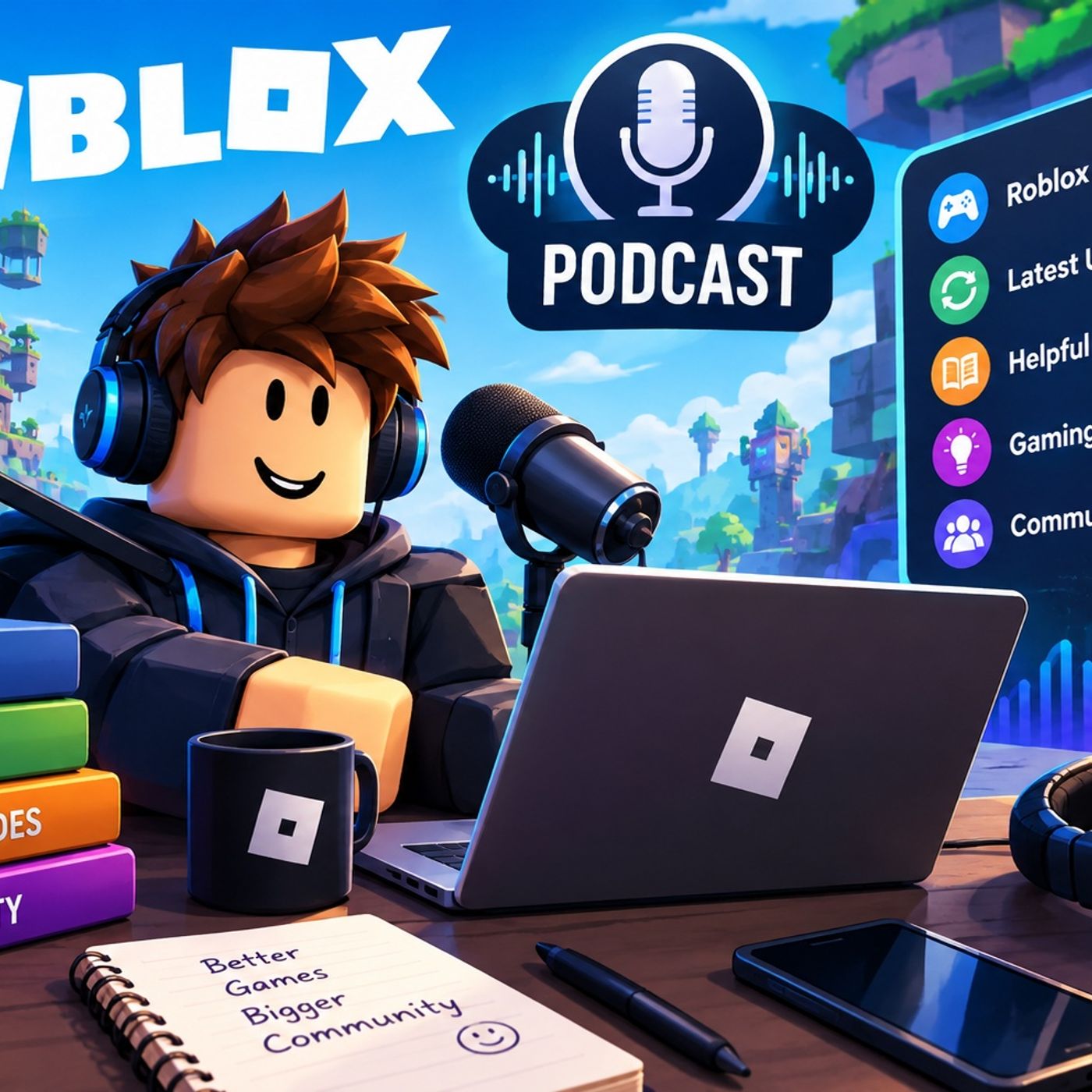 Roblox World: Games, Tips & Updates cover art