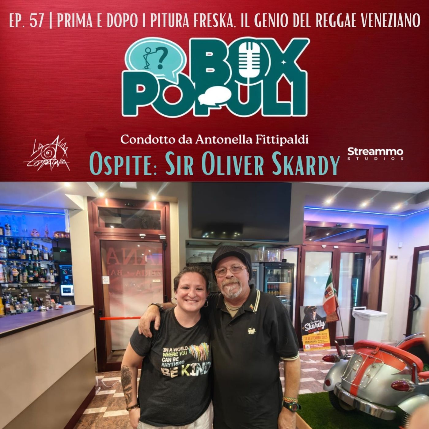 Ep. 57 | Sir Oliver Skardy, prima e dopo i Pitura Freska, il genio del Reggae veneziano